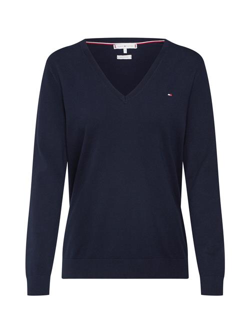 TOMMY HILFIGER Pullover  navy / rød / hvid