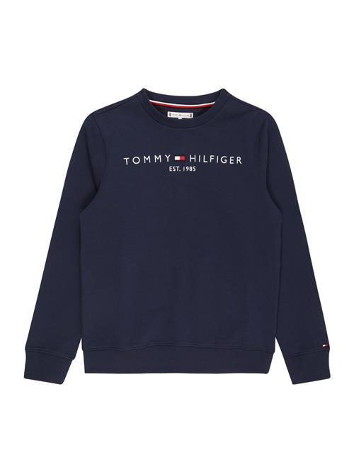 Se TOMMY HILFIGER Sweatshirt  navy / rød / hvid ved About You