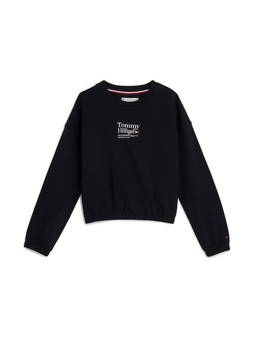 Se TOMMY HILFIGER Sweatshirt  natblå / rød / hvid ved About You