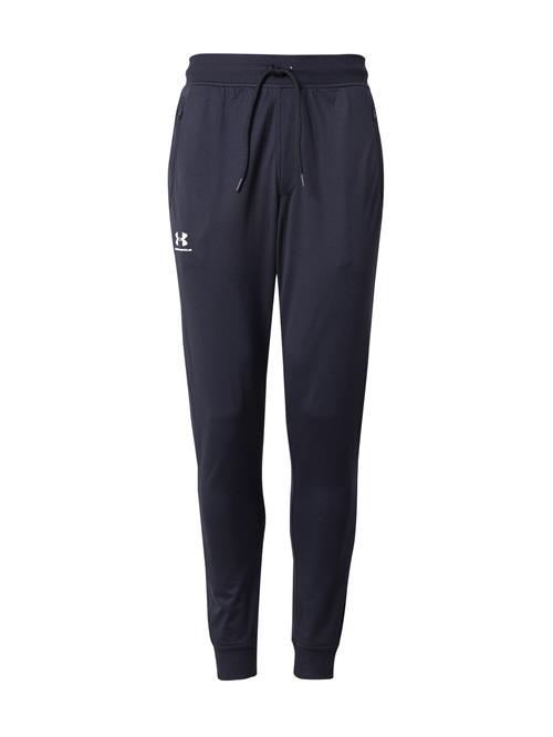 UNDER ARMOUR Sportsbukser  sort / hvid