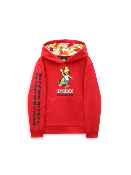 Se VANS Sweatshirt 'HARIBO'  gul / mørkerød / sort / hvid ved About You