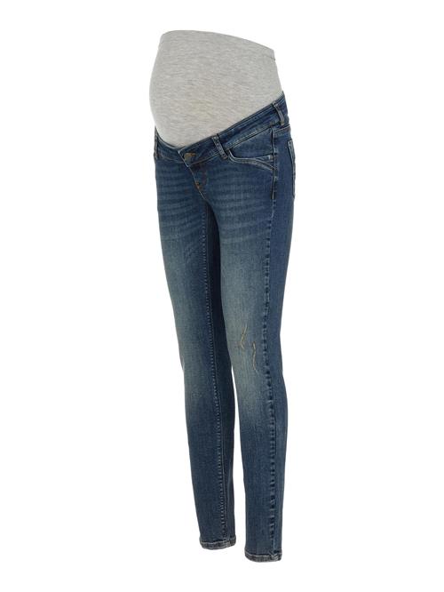 MAMALICIOUS Jeans 'Savana'  blue denim / grå-meleret