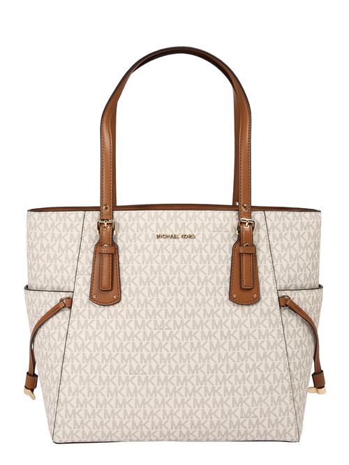 MICHAEL Michael Kors Shopper  lysebrun / røggrå / offwhite