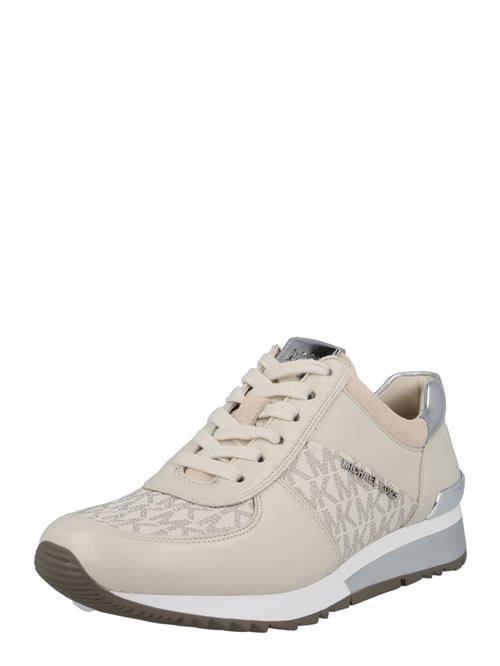 Se MICHAEL Michael Kors Sneaker low 'Allie'  lysebeige / grå / sølv / offwhite ved About You