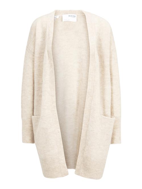 Se SELECTED FEMME Cardigan 'Lulu'  beige-meleret ved About You