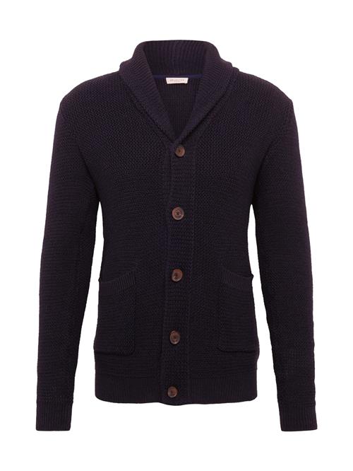 SELECTED HOMME Cardigan 'RICHARD'  navy