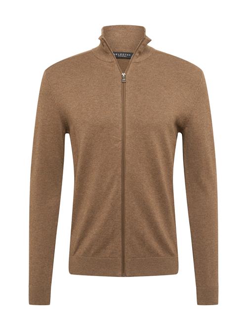 Se SELECTED HOMME Cardigan 'Berg'  brun-meleret ved About You