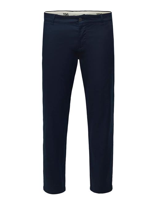 SELECTED HOMME Lærredsbukser 'Stoke'  navy