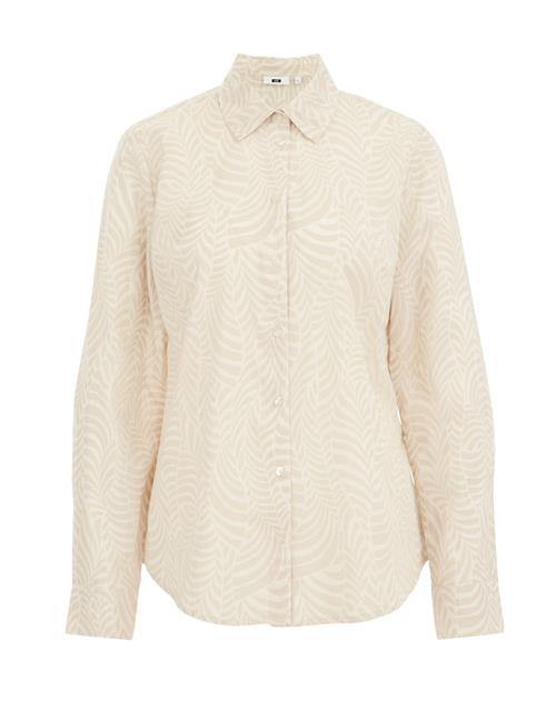 WE Fashion Bluse  beige