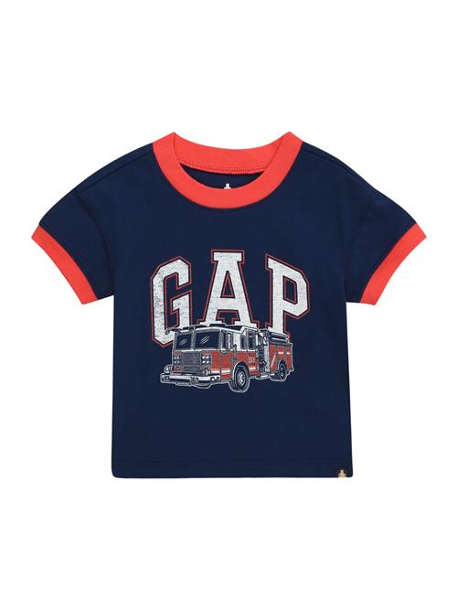 Se GAP Shirts 'NOVELTY'  navy / lysegrå / orange ved About You