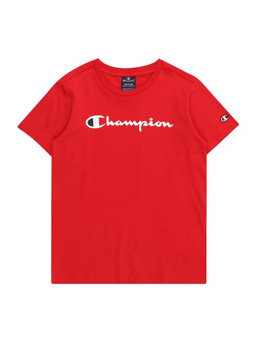 Se Champion Authentic Athletic Apparel Shirts  rød / sort / hvid ved About You