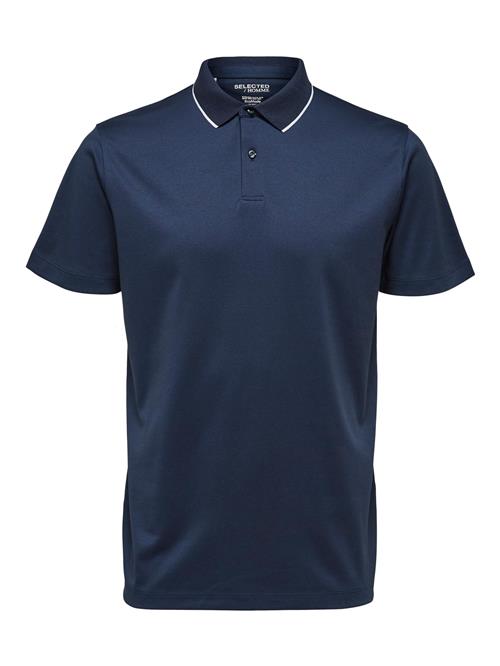 SELECTED HOMME Bluser & t-shirts 'Leroy'  navy / hvid