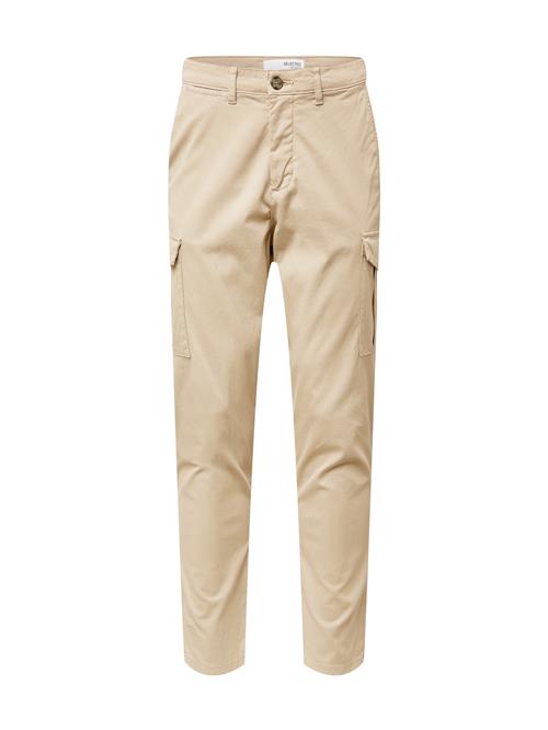 Se SELECTED HOMME Cargobukser 'Wick'  beige ved About You