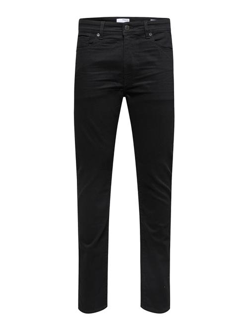 Se SELECTED HOMME Jeans 'LEON'  black denim ved About You