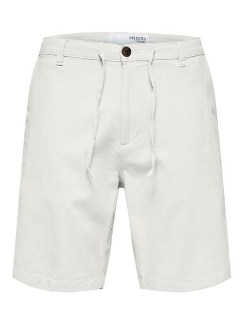 SELECTED HOMME Lærredsbukser 'Brody'  offwhite