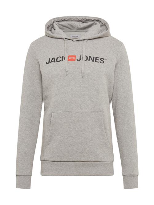 JACK & JONES Cargobukser  grå-meleret / orange / sort