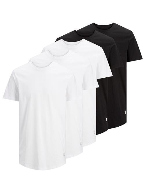 JACK & JONES Bluser & t-shirts 'Noa'  sort / hvid