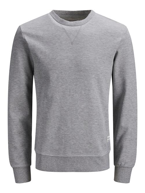 Se JACK & JONES Sweatshirt 'JJEBasic'  grå-meleret ved About You