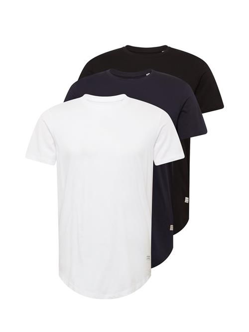 JACK & JONES Bluser & t-shirts 'JJENoa'  marin / sort / hvid