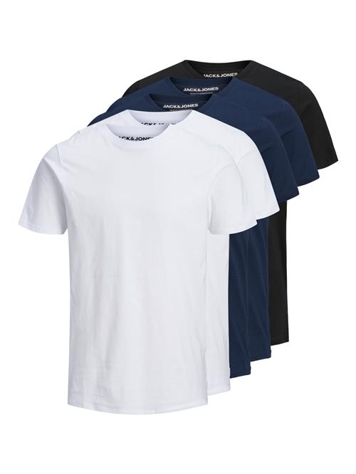 Se JACK & JONES Bluser & t-shirts 'Essentials'  mørkeblå / sort / hvid ved About You