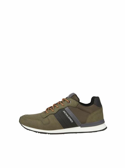 Se JACK & JONES Sneaker low 'JFWGolding'  marin / opal / oliven / hvid ved About You