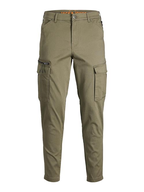 JACK & JONES Cargobukser 'JJIAce JJDex'  khaki