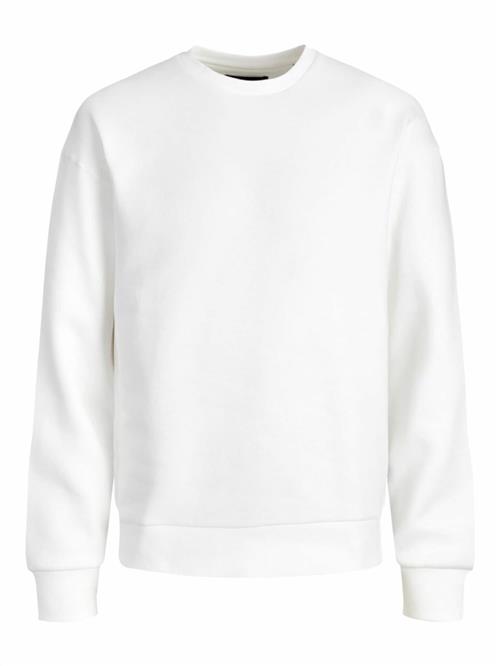 Se JACK & JONES Sweatshirt 'JJEStar'  hvid ved About You