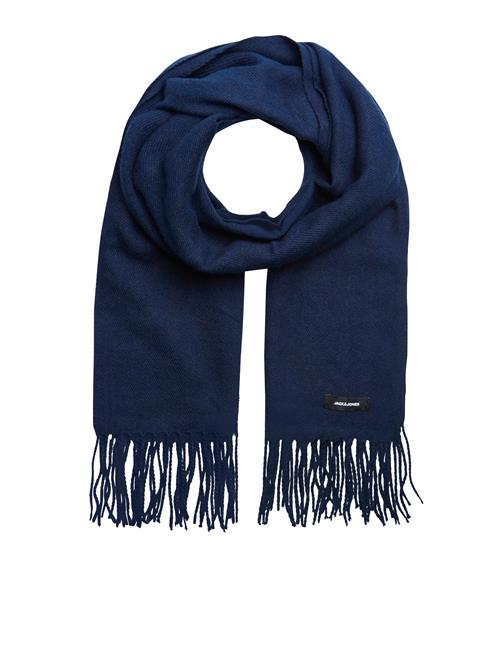 JACK & JONES Sjal 'Solid'  navy / sort / hvid