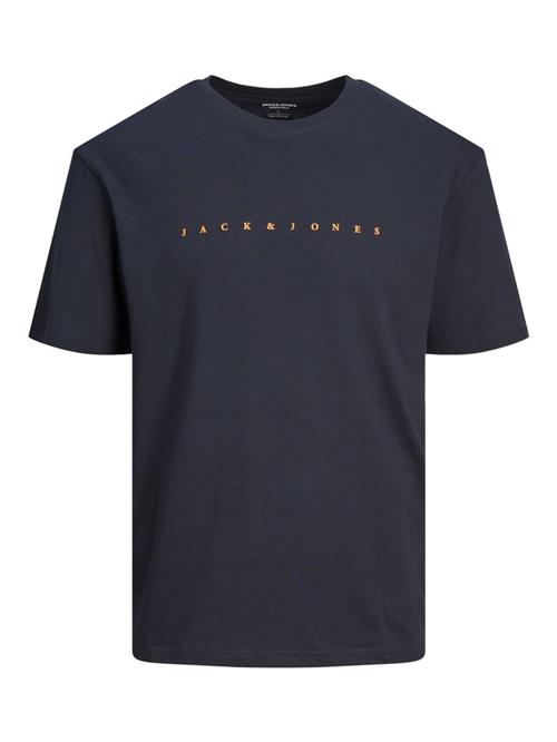 JACK & JONES Bluser & t-shirts 'JJEStar'  navy / orange