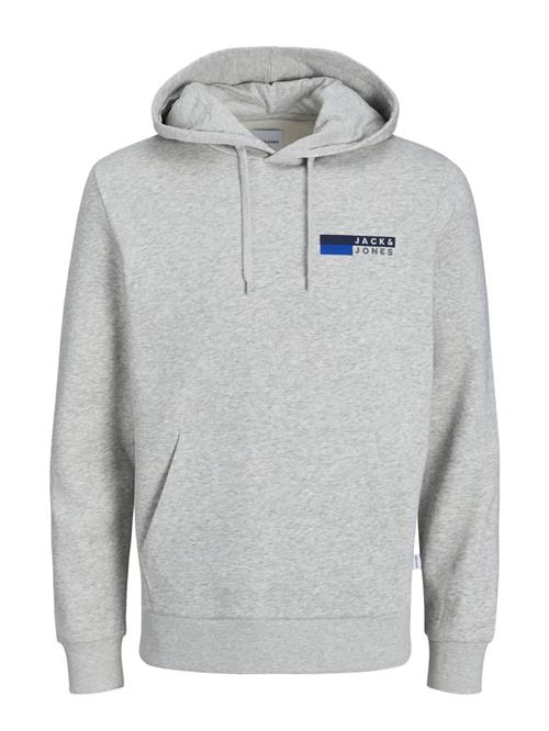 JACK & JONES Sweatshirt  blå / lysegrå / hvid