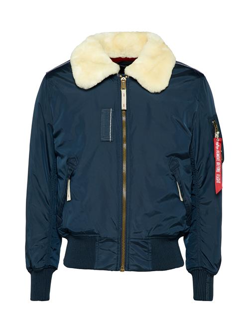 ALPHA INDUSTRIES Overgangsjakke 'Injector III'  beige / navy