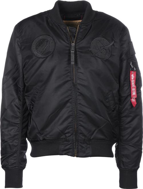 ALPHA INDUSTRIES Overgangsjakke 'Nasa'  sort