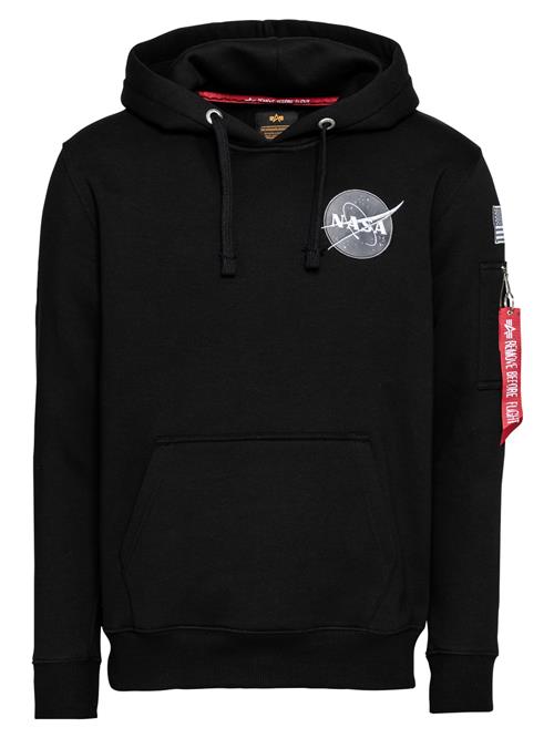 ALPHA INDUSTRIES Sweatshirt 'Space Shuttle'  lyseblå / grå / sort / hvid