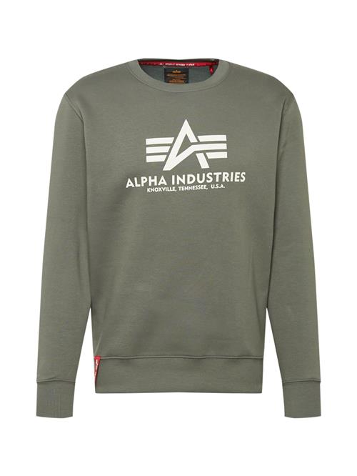 Se ALPHA INDUSTRIES Sweatshirt  khaki / naturhvid ved About You