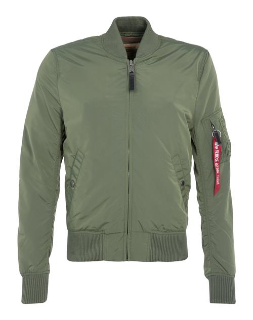 ALPHA INDUSTRIES Overgangsjakke 'MA-1 TT'  mørkegrøn