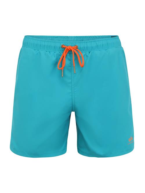 ALPHA INDUSTRIES Badeshorts  turkis