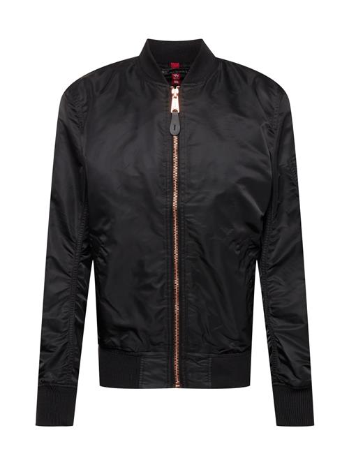 ALPHA INDUSTRIES Overgangsjakke 'MA1 VF LW'  sort