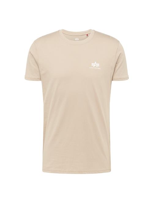 ALPHA INDUSTRIES Bluser & t-shirts  sand / hvid