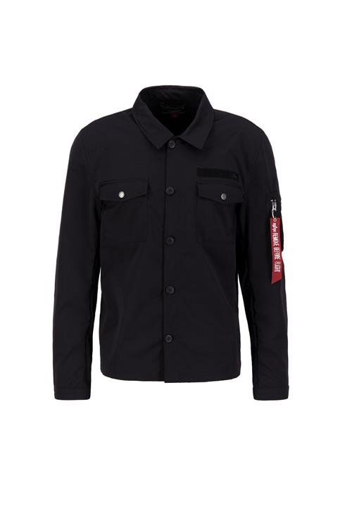 ALPHA INDUSTRIES Overgangsjakke  rød / sort