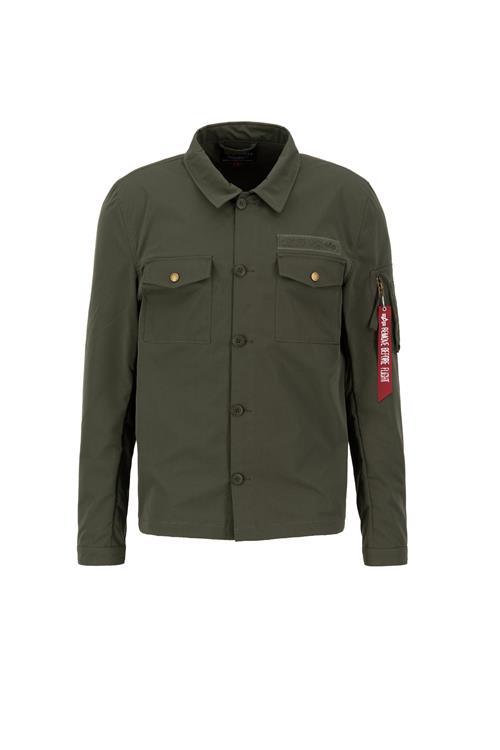 ALPHA INDUSTRIES Overgangsjakke  khaki / rød / hvid