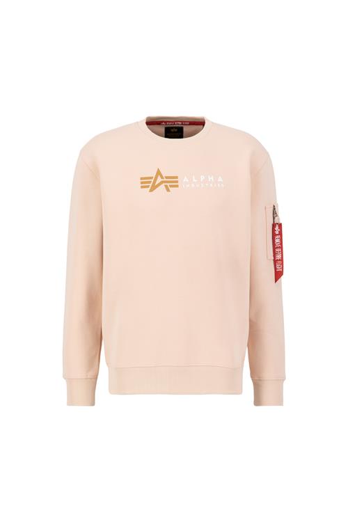 ALPHA INDUSTRIES Sweatshirt  guld / fersken / rød