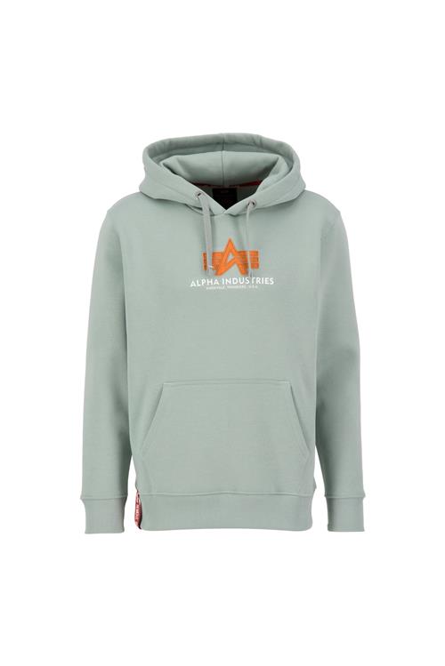 Se ALPHA INDUSTRIES Sweatshirt  pastelgrøn / orange / hvid ved About You