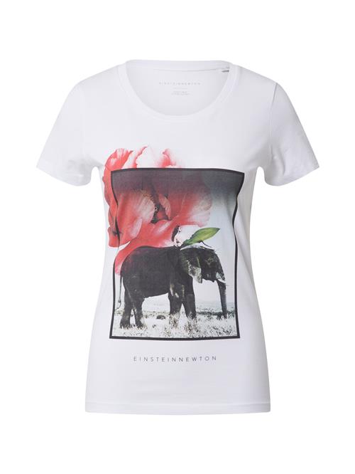 Se EINSTEIN & NEWTON Shirts 'Elephant'  blandingsfarvet / pink / hvid ved About You