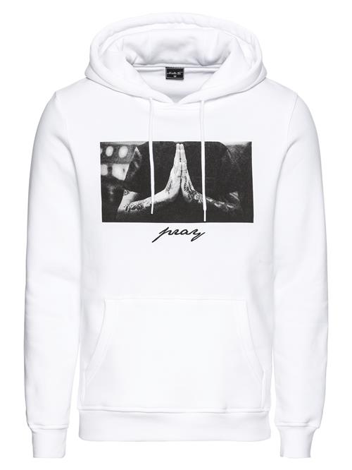 Mister Tee Sweatshirt 'Pray'  grå / sort / hvid