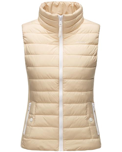 MARIKOO Vest 'Reimii'  lysebeige / hvid