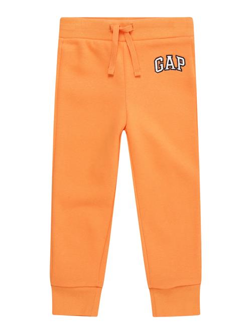 GAP Bukser  mørkeblå / orange / hvid