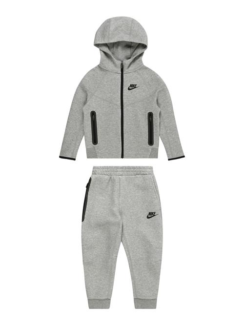 Nike Sportswear Joggingdragt  grå-meleret / sort