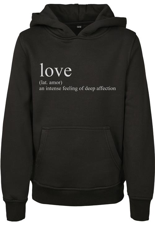 Mister Tee Sweatshirt 'Love Definition'  sort / hvid