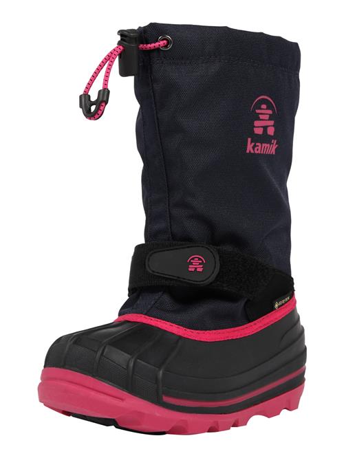 Kamik Snowboots 'Waterbug8G'  natblå / pink / sort