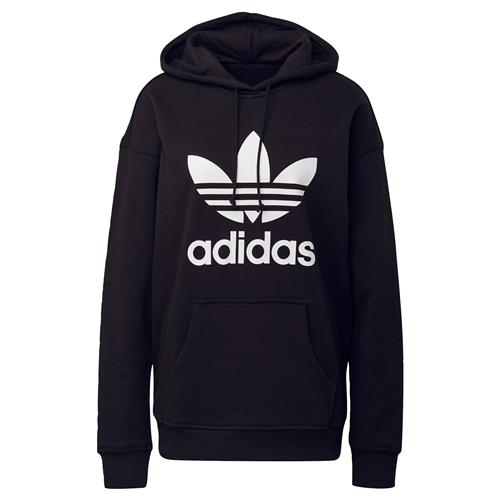 ADIDAS ORIGINALS Sweatshirt 'Adicolor Trefoil'  sort / hvid